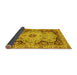 Sideview of Oriental Yellow Traditional Rug, abs3223yw