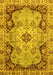 Oriental Yellow Traditional Rug, abs3223yw