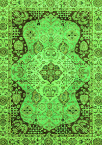 Oriental Green Traditional Rug, abs3223grn