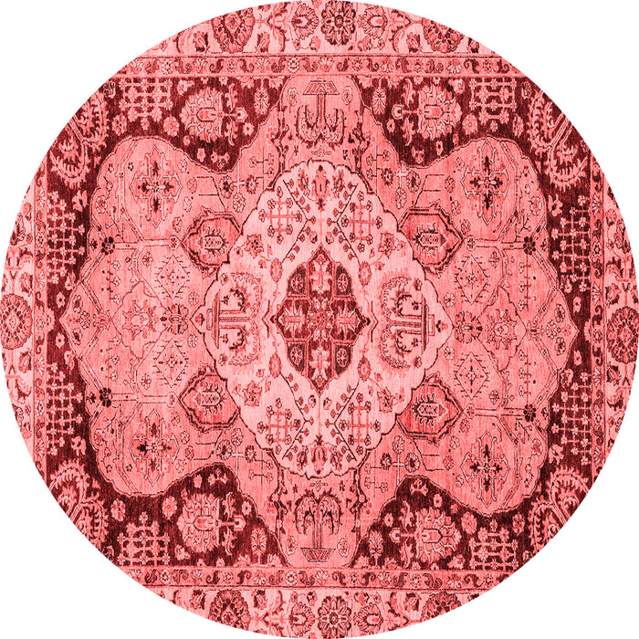 Machine Washable Oriental Red Traditional Rug, wshabs3223red