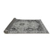 Sideview of Oriental Gray Traditional Rug, abs3223gry