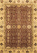 Machine Washable Abstract Brown Modern Rug, wshabs3224brn