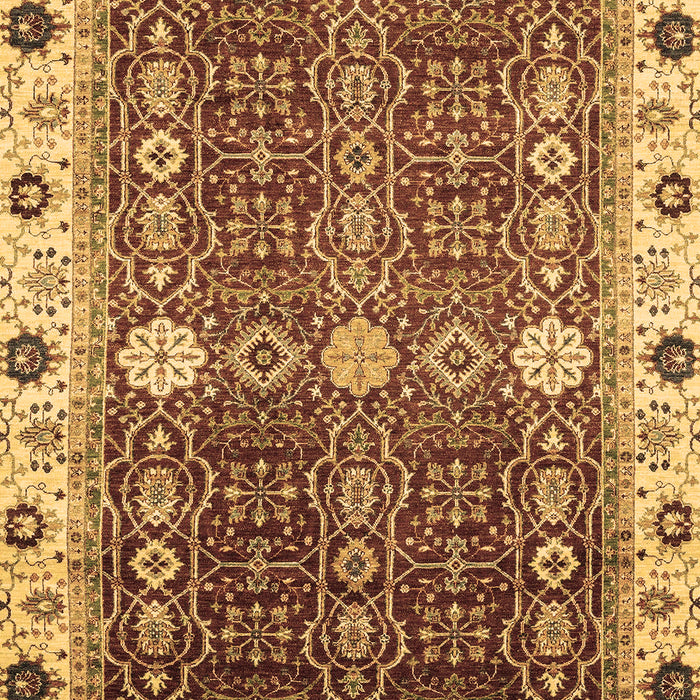 Machine Washable Abstract Brown Modern Rug, wshabs3224brn