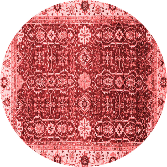 Machine Washable Abstract Red Modern Rug, wshabs3224red