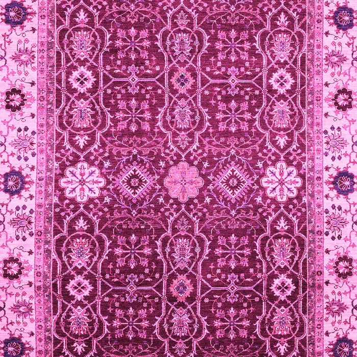 Machine Washable Abstract Pink Modern Rug, wshabs3224pnk