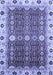 Machine Washable Abstract Blue Modern Rug, wshabs3224blu