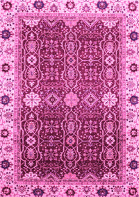 Abstract Pink Modern Rug, abs3224pnk