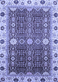 Abstract Blue Modern Rug, abs3224blu