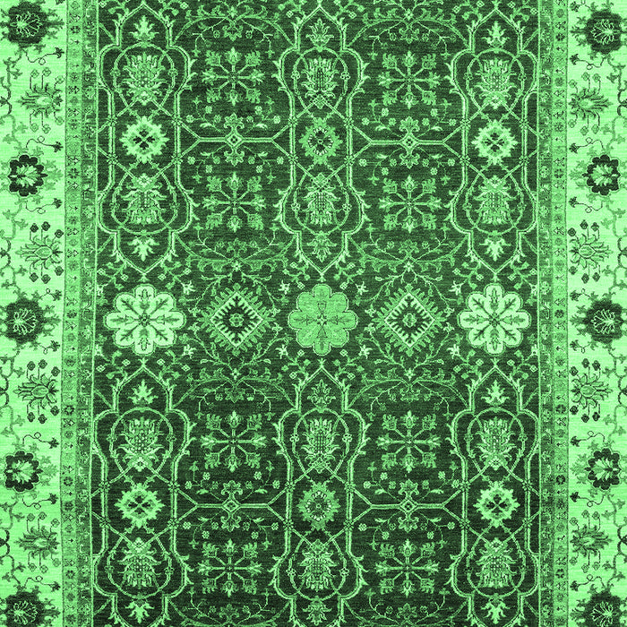 Abstract Emerald Green Modern Rug, abs3224emgrn
