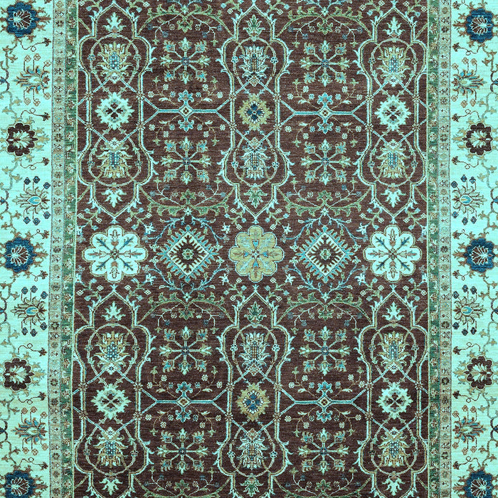 Machine Washable Abstract Light Blue Modern Rug, wshabs3224lblu