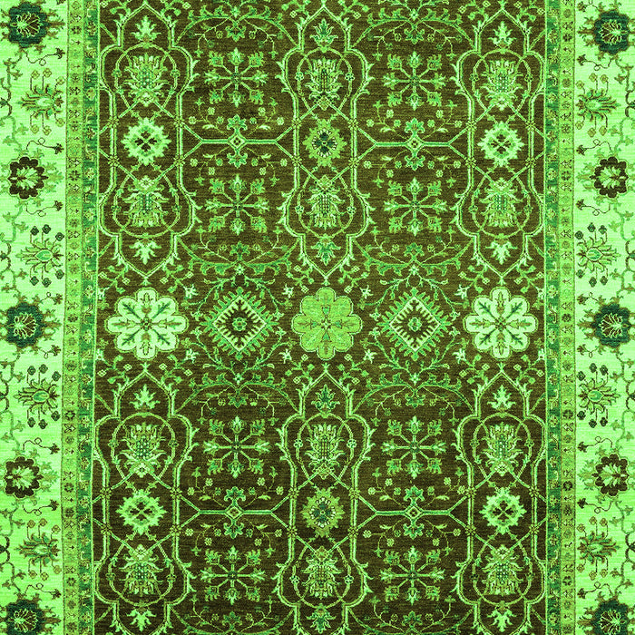Abstract Green Modern Rug, abs3224grn