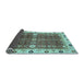 Sideview of Abstract Light Blue Modern Rug, abs3224lblu