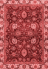 Abstract Red Modern Rug, abs3225red