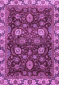 Abstract Purple Modern Rug, abs3225pur