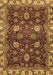 Abstract Brown Modern Rug, abs3225brn