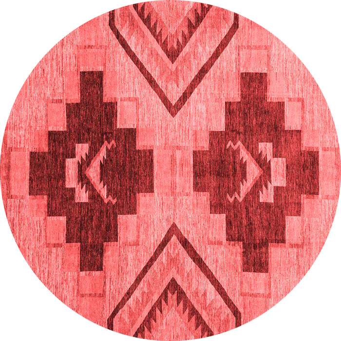 Abstract Red Modern Rug, abs3226red