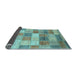 Sideview of Patchwork Light Blue Transitional Rug, abs3227lblu