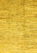 Abstract Yellow Modern Rug, abs3228yw