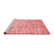 Modern Red Washable Rugs