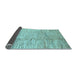 Sideview of Abstract Light Blue Modern Rug, abs3228lblu