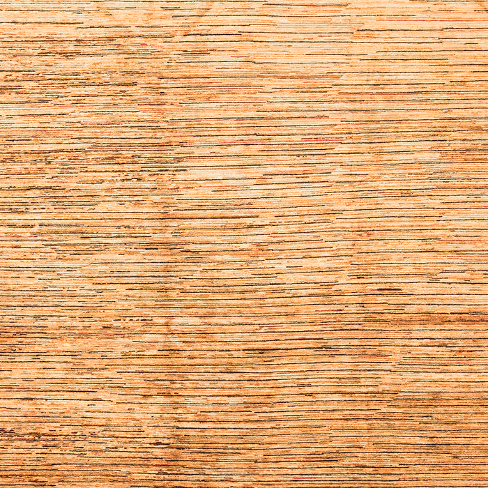 Square Machine Washable Abstract Orange Modern Area Rugs, wshabs3228org