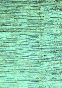 Abstract Turquoise Modern Rug, abs3228turq