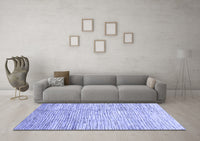 Machine Washable Abstract Blue Modern Rug, wshabs3228blu