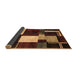 Sideview of Abstract Brown Modern Rug, abs3229brn