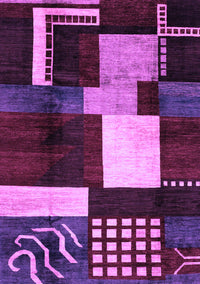 Abstract Purple Modern Rug, abs3229pur