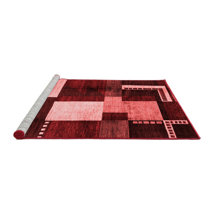 Modern Red Washable Rugs