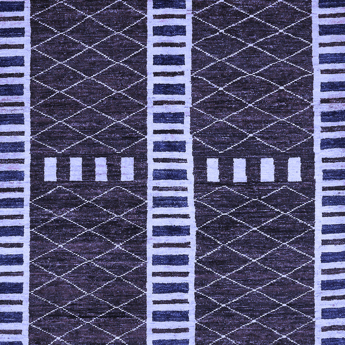 Abstract Blue Modern Rug, abs322blu