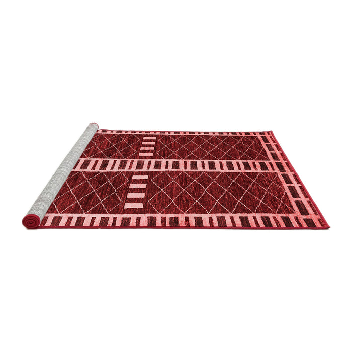 Modern Red Washable Rugs