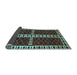 Sideview of Abstract Light Blue Modern Rug, abs322lblu