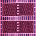 Square Machine Washable Abstract Pink Modern Rug, wshabs322pnk