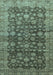 Oriental Light Blue Traditional Rug, abs3230lblu