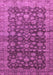 Machine Washable Oriental Purple Traditional Area Rugs, wshabs3230pur