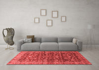 Machine Washable Oriental Red Traditional Rug, wshabs3230red