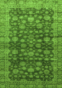 Oriental Green Traditional Rug, abs3230grn