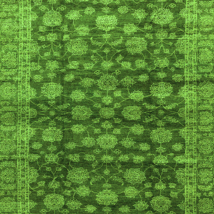 Oriental Green Traditional Rug, abs3230grn