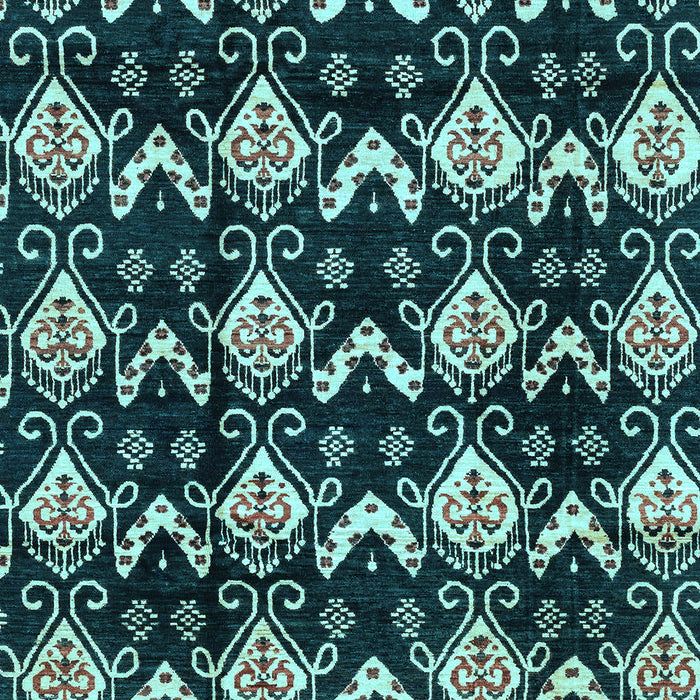 Machine Washable Abstract Light Blue Modern Rug, wshabs3231lblu