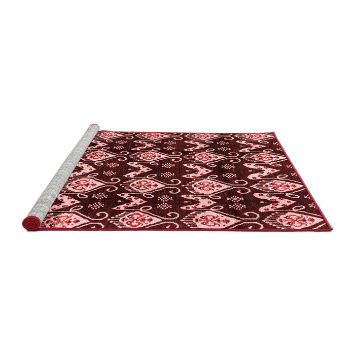 Modern Red Washable Rugs
