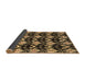 Sideview of Abstract Brown Modern Rug, abs3231brn