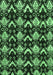 Machine Washable Abstract Emerald Green Modern Area Rugs, wshabs3231emgrn