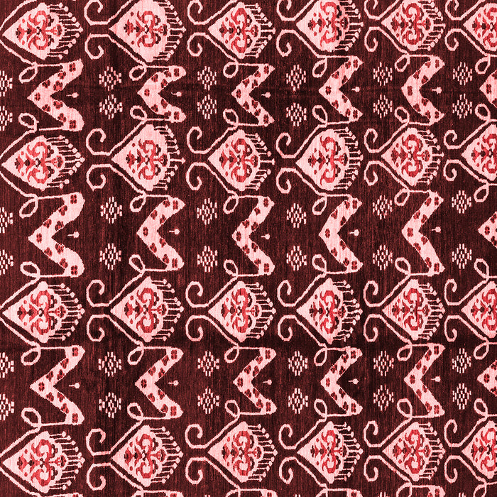 Machine Washable Abstract Red Modern Rug, wshabs3231red