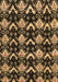 Abstract Brown Modern Rug, abs3231brn