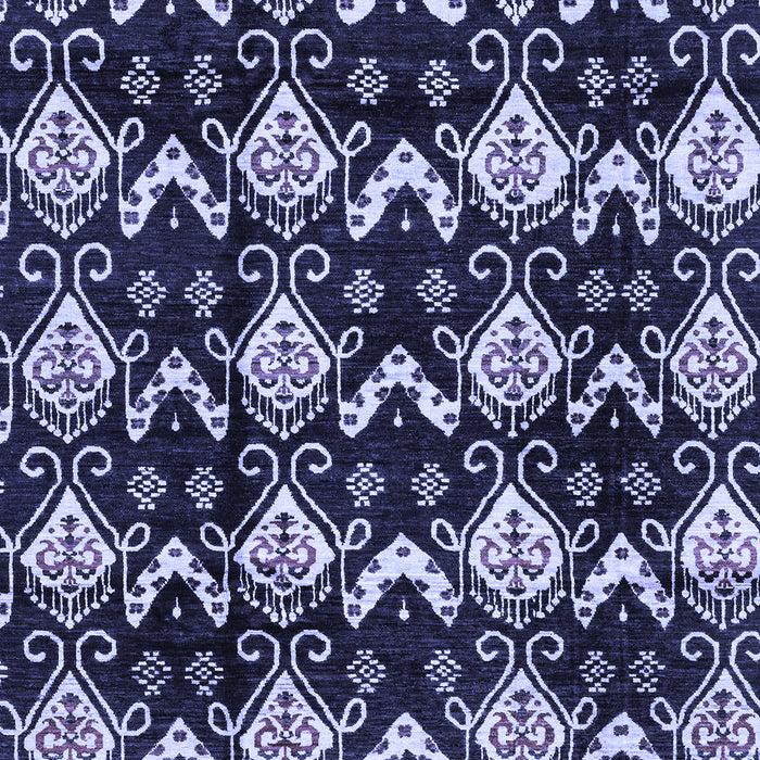 Machine Washable Abstract Blue Modern Rug, wshabs3231blu