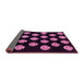 Sideview of Abstract Pink Modern Rug, abs3232pnk