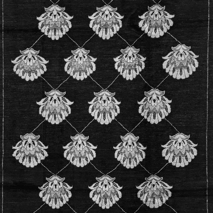 Machine Washable Abstract Gray Modern Rug, wshabs3232gry