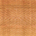 Square Abstract Orange Modern Rug, abs3233org