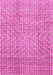 Machine Washable Abstract Pink Modern Rug, wshabs3233pnk